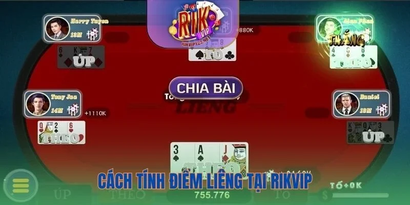 Hướng dẫn cách tính điểm Liêng tại Rikvip